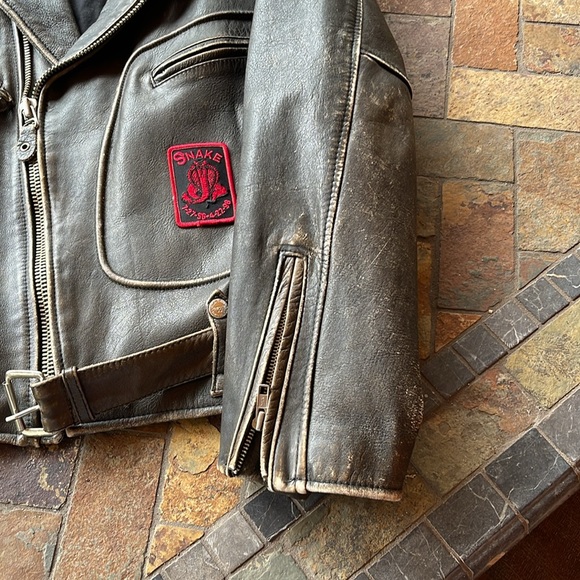 ORIGINAL VINTAGE EDITION GUESS JEANS MOTORCYCLE JACKET BY GEORGES MARCIANO 1985 - Picture 7 of 16